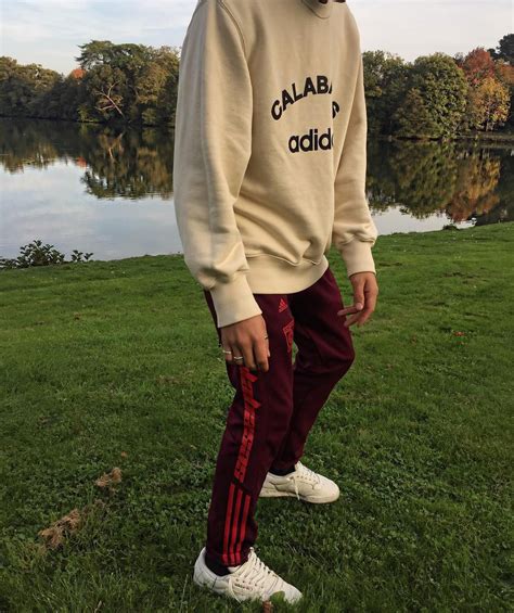 adidas calabasas jumper fake|adidas yeezy calabasas sweatpants men.